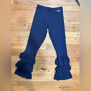 Matilda Jane Navy Stevie Ruffle Leggings